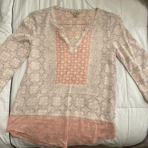 Lucky Brand Long Sleeve Tunic